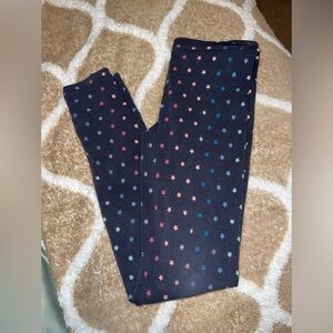 Tea collection star rainbow leggings girl size 12